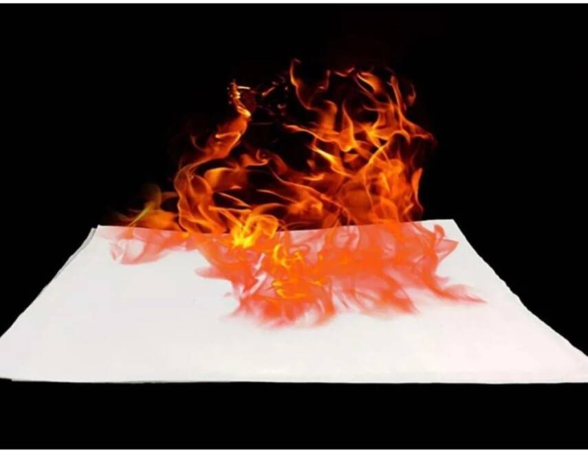 Flash Paper Yanan Kağıt 25*20 Cm 1 Adet - 2