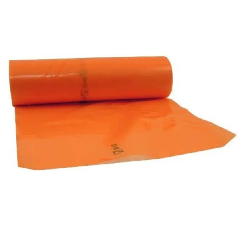 Kalın Patlamaz Krema Torbası Turuncu 10 Adet - 1