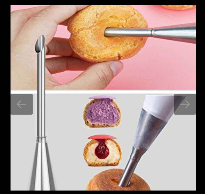 Marmelat Dolgu Duyu Başlığı Krema Ucu - 2