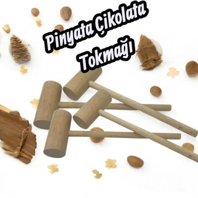 Pinyata Çikolata Tokmak Ahşap  8,5*18 CM 