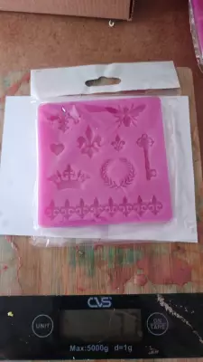 Silikon Şeker Hamuru Epoksi İzomalt Sabun Çikolata Mum Kalıbı 4 