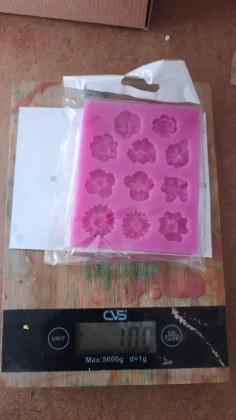 Silikon Şeker Hamuru Epoksi İzomalt Sabun Çikolata Mum Kalıbı 8 - 1