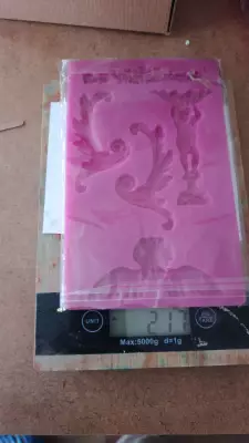 Silikon Şeker Hamuru Epoksi İzomalt Sabun Çikolata Mum Kalıbı 9 